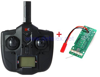 XK-X250 X250A X250B ALIEN drone spare parts PCB board + Transmitter - Click Image to Close